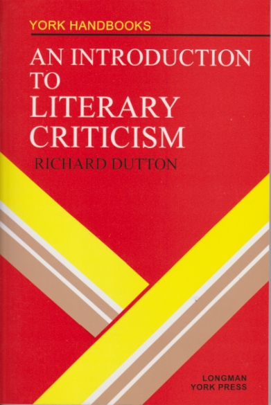 AN INTRODUCTION TO LITERARY CRITICISM