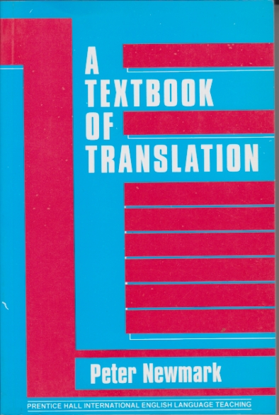 A TEXTBOOK OF TRANSLATION