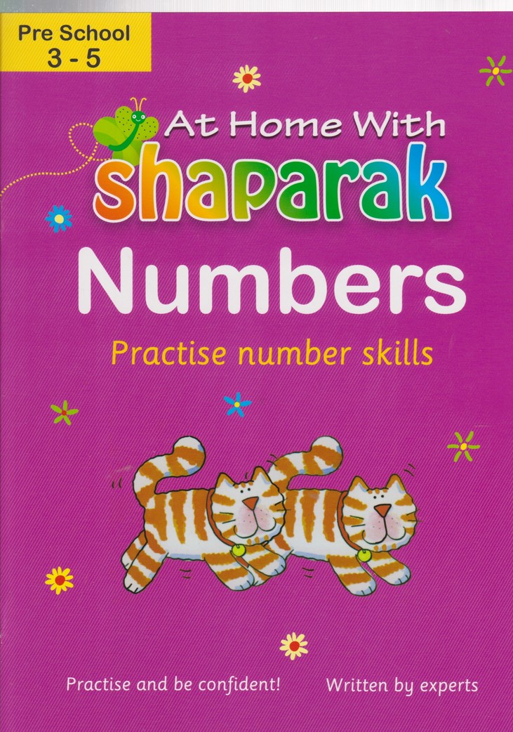 کتاب SHAPARAK (شاپرک صورتی numbers) 3-5 سال /شباهنگ