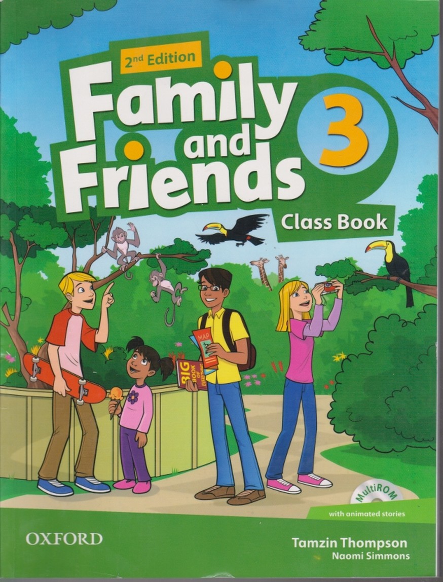 FAMILY AND FRIENDS3+CD  تک جلدی ویراست قدیم*