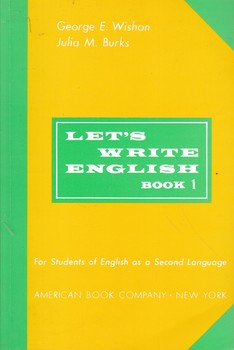 LETS WRITE ENGLISH BOOK 1/دست دوم*