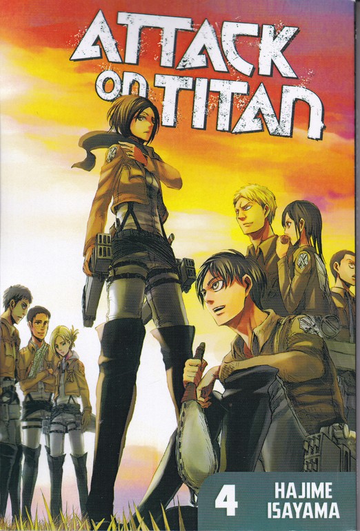 رمان Attack on Titan 4*