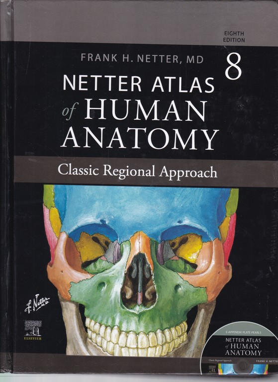 بدون قاب/ATLAS OF HUMAN ANATOMY NETTER+CD* /v8