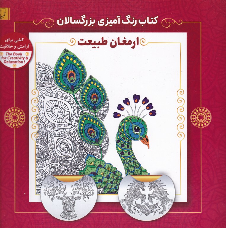 کتاب رنگ آمیزی بزرگسالان(ارمغان طبیعت)